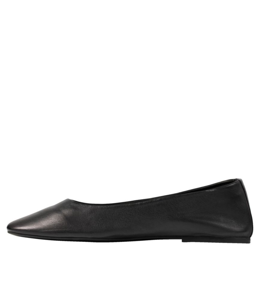 Women's Brooklin Ballet Flats, Burgundy, small image number 2