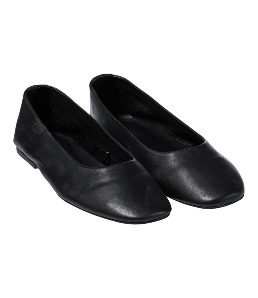 Women's Brooklin Ballet Flats, Burgundy, small image number 6