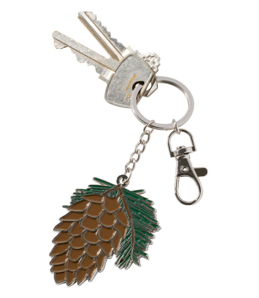Enamel Charm, Pinecone
