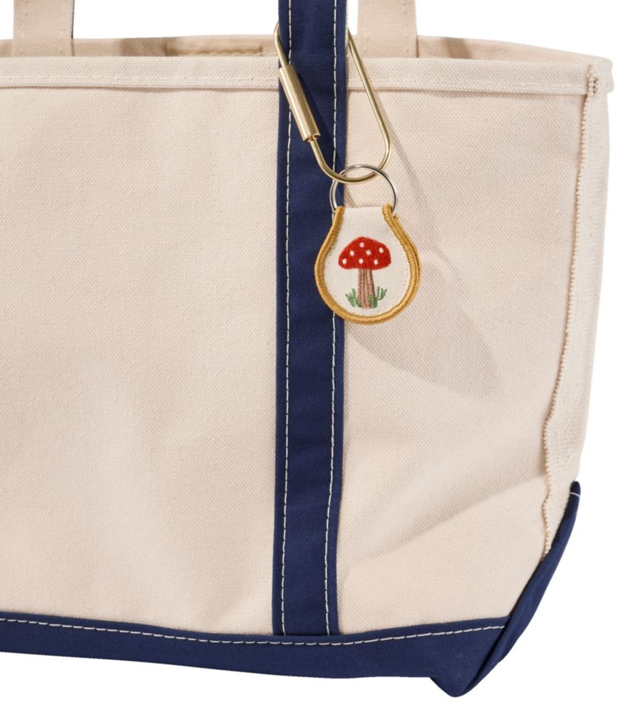 Embroidered Patch Charm, Mushroom