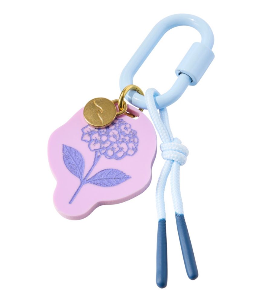 Carabiner Tassel Charm, Hydrangea