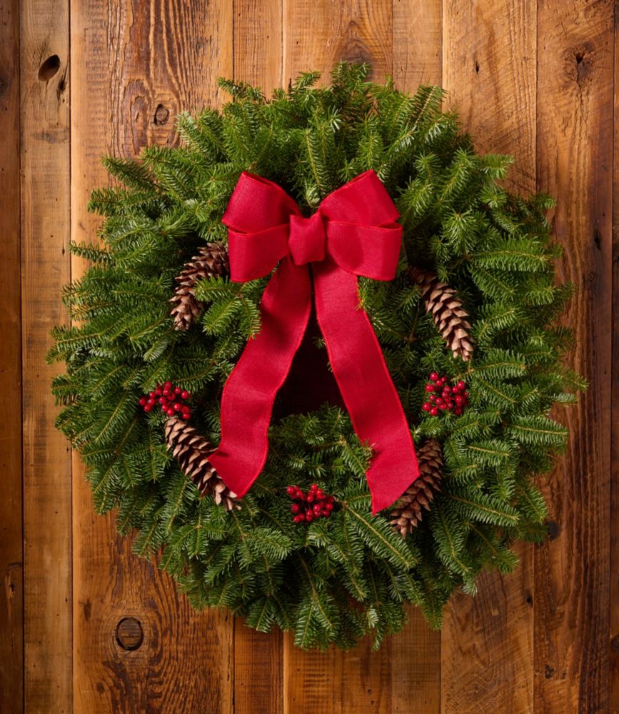Fresh Heritage Balsam Wreath, 24"