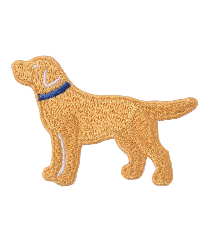 Embroidered Patch, Yellow Dog