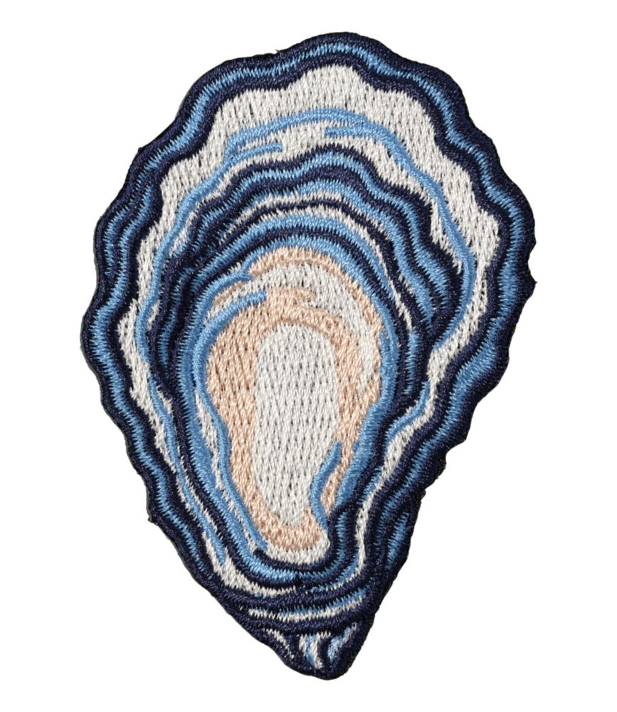 Embroidered Patch, Oyster