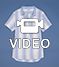 Video: Textured Cotton Popover Shirt Short Sleeve Stripe Misses