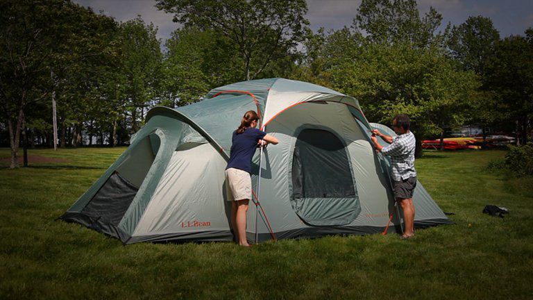 videos from l.l.bean – how to set up your king pine dome tent